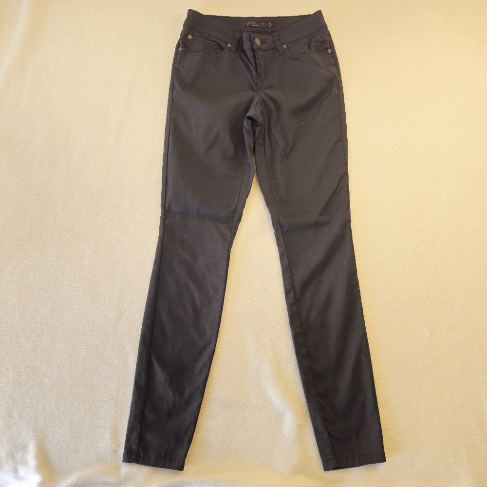 Prana Womans Dark Gray Skinny Oudoor Pants Size 0
